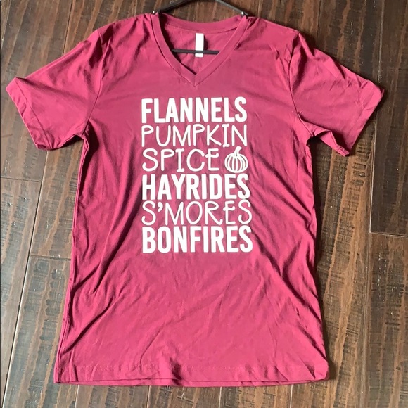 Cute Fall shirt NWOT - Picture 2 of 5